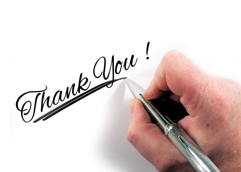 Celestial Thank You Card